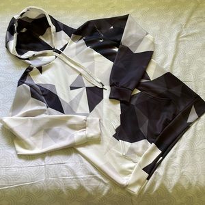 SALE - Graphic Hoodie with Pocket - S/M